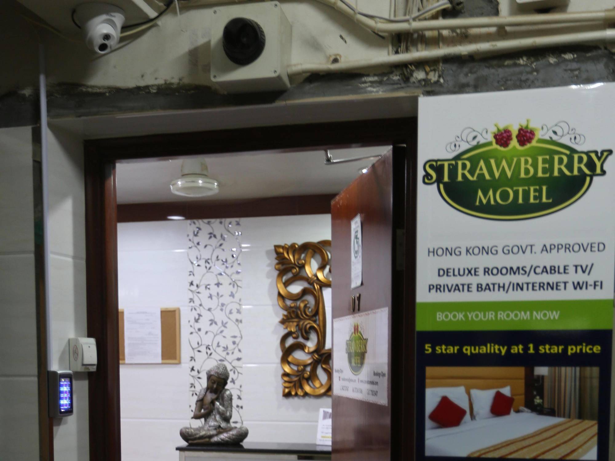 Strawberry Guest House Hongkong Exteriör bild